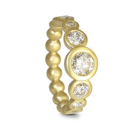 Multi Diamond Ring Gold Engagement Designed Jacks Turner