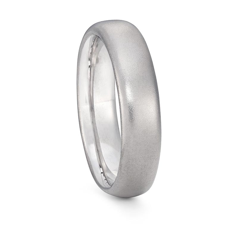 Platinum Wedding Ring 5Mm Wide Designed By Jacks Turner Bristol Jeweller