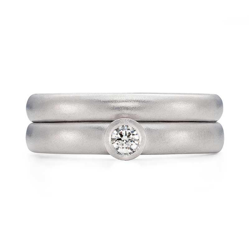 Platinum Diamond Engagement Ring 3Mm Wedding Ring Designed By Jacks Turner Bristol Jeweller