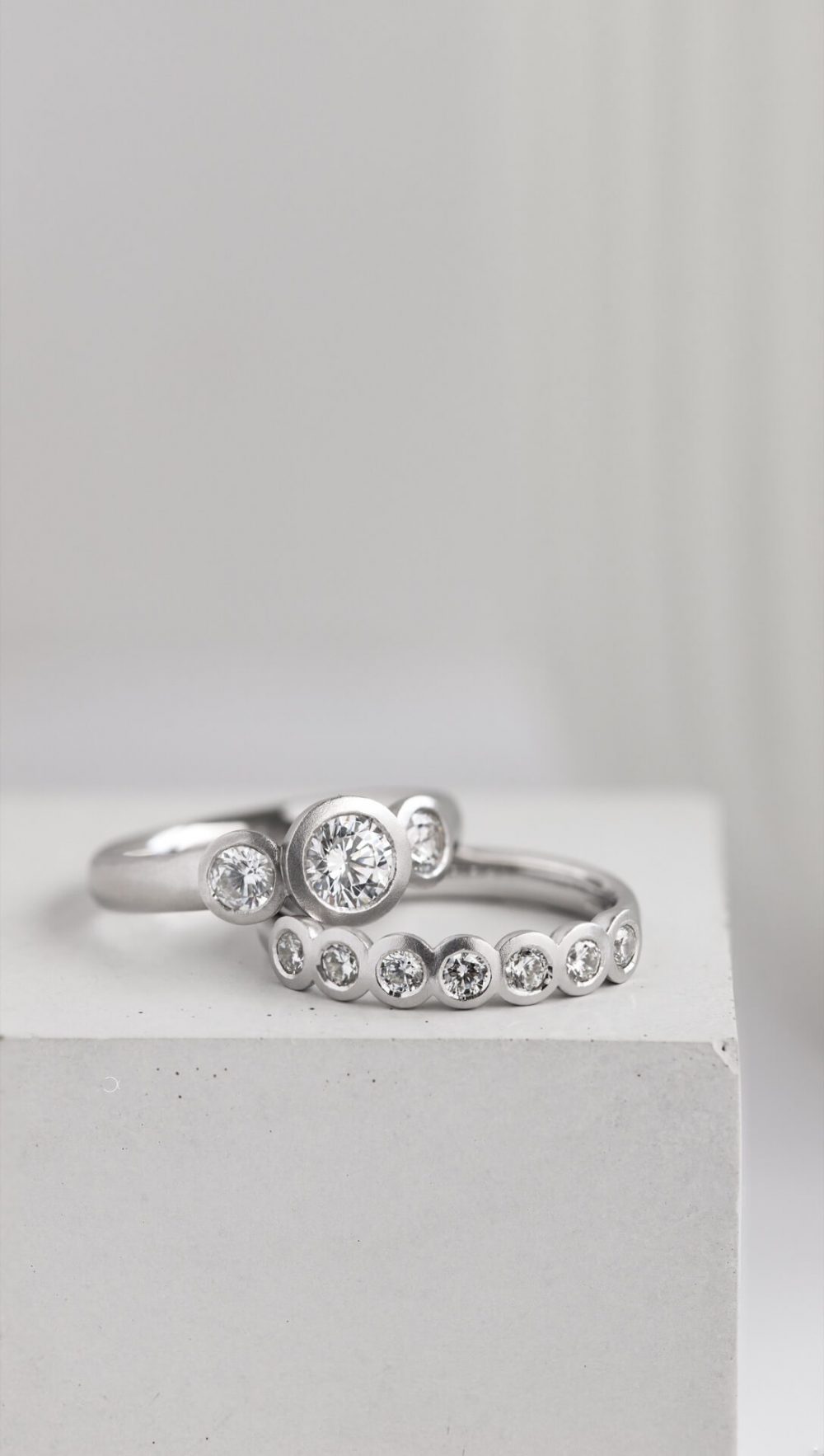 Alternative Diamond Eternity Ring By Jewellery Designer Jacks Turner.